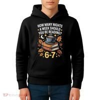 Reading 67 Six Seven Meme English Teacher Book Lover Kids Hoodie thumb 4