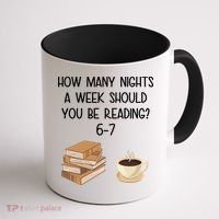 Reading 67 Six Seven Meme English 6-7 Teacher Book Lover Coffee Mug thumb 1