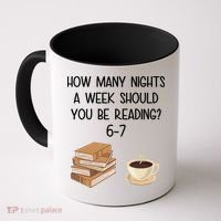 Reading 67 Six Seven Meme English 6-7 Teacher Book Lover Coffee Mug thumb 0