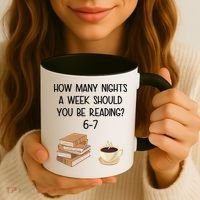 Reading 67 Six Seven Meme English 6-7 Teacher Book Lover Coffee Mug thumb 3