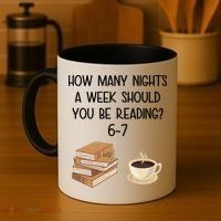 Reading 67 Six Seven Meme English 6-7 Teacher Book Lover Coffee Mug thumb 4