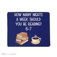 Reading 67 Six Seven Meme English 6-7 Teacher Book Lover Mousepad thumb 0