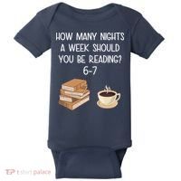 Reading 67 Six Seven Meme English 6-7 Teacher Book Lover Baby Bodysuit thumb 0