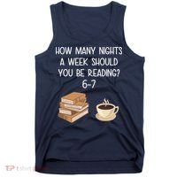 Reading 67 Six Seven Meme English 6-7 Teacher Book Lover Tank Top thumb 0