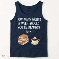 Reading 67 Six Seven Meme English 6-7 Teacher Book Lover Tank Top thumb 2
