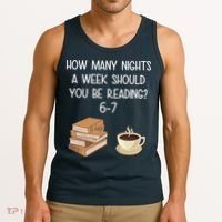 Reading 67 Six Seven Meme English 6-7 Teacher Book Lover Tank Top thumb 3