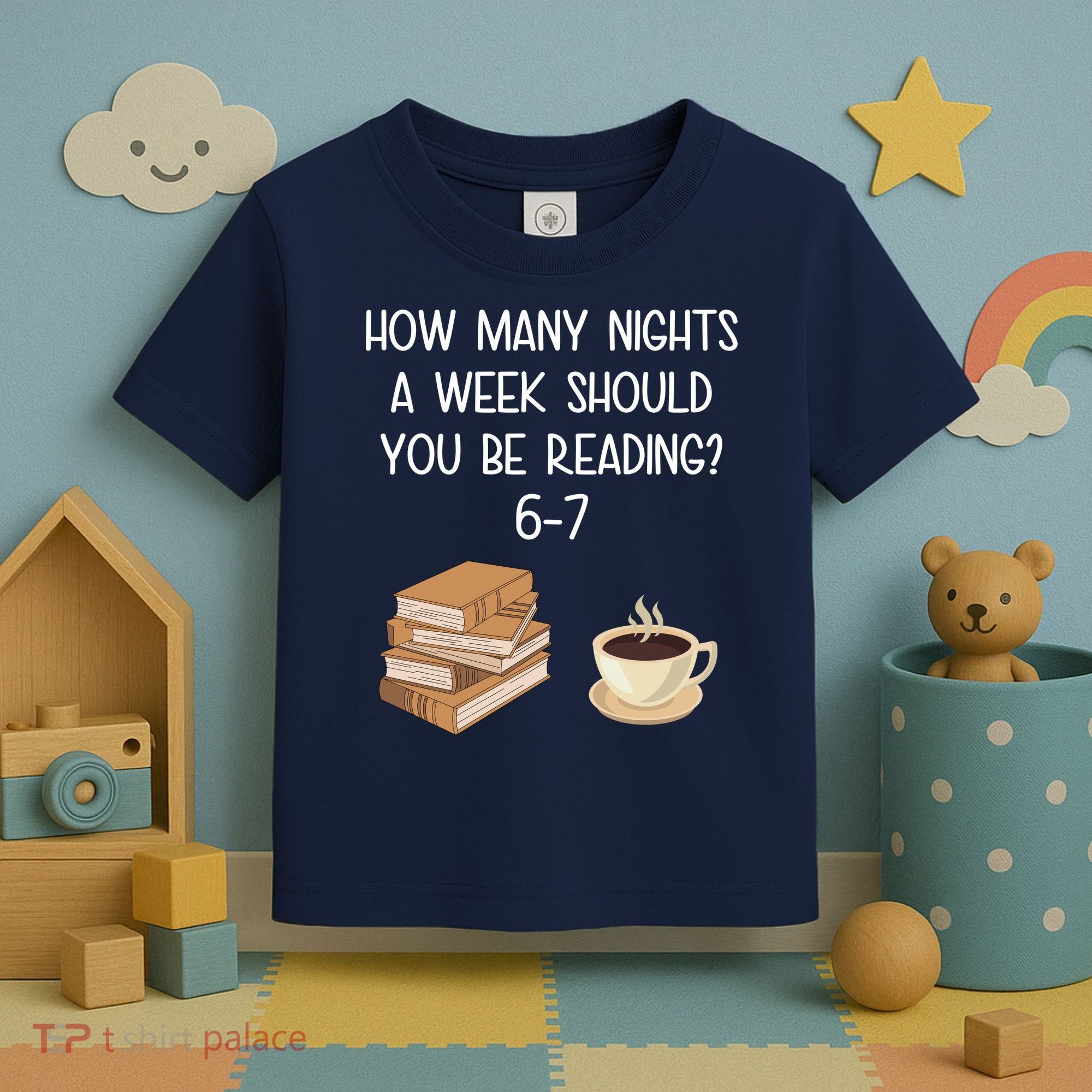Reading 67 Six Seven Meme English 6-7 Teacher Book Lover Toddler T-Shirt