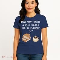 Reading 67 Six Seven Meme English 6-7 Teacher Book Lover Women's T-Shirt thumb 4