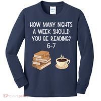 Reading 67 Six Seven Meme English 6-7 Teacher Book Lover Kids Long Sleeve Shirt thumb 0