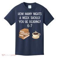 Reading 67 Six Seven Meme English 6-7 Teacher Book Lover Kids T-Shirt thumb 0