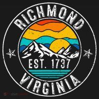 Retro 70s 80s Richmond Virginia Va Women's Hoodie thumb 2