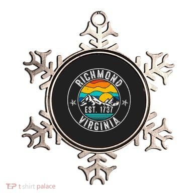 Retro 70s 80s Richmond Virginia Va Ornament