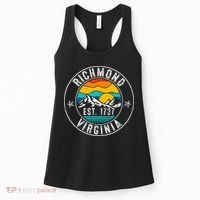 Retro 70s 80s Richmond Virginia Va Women's Tank Top thumb 0