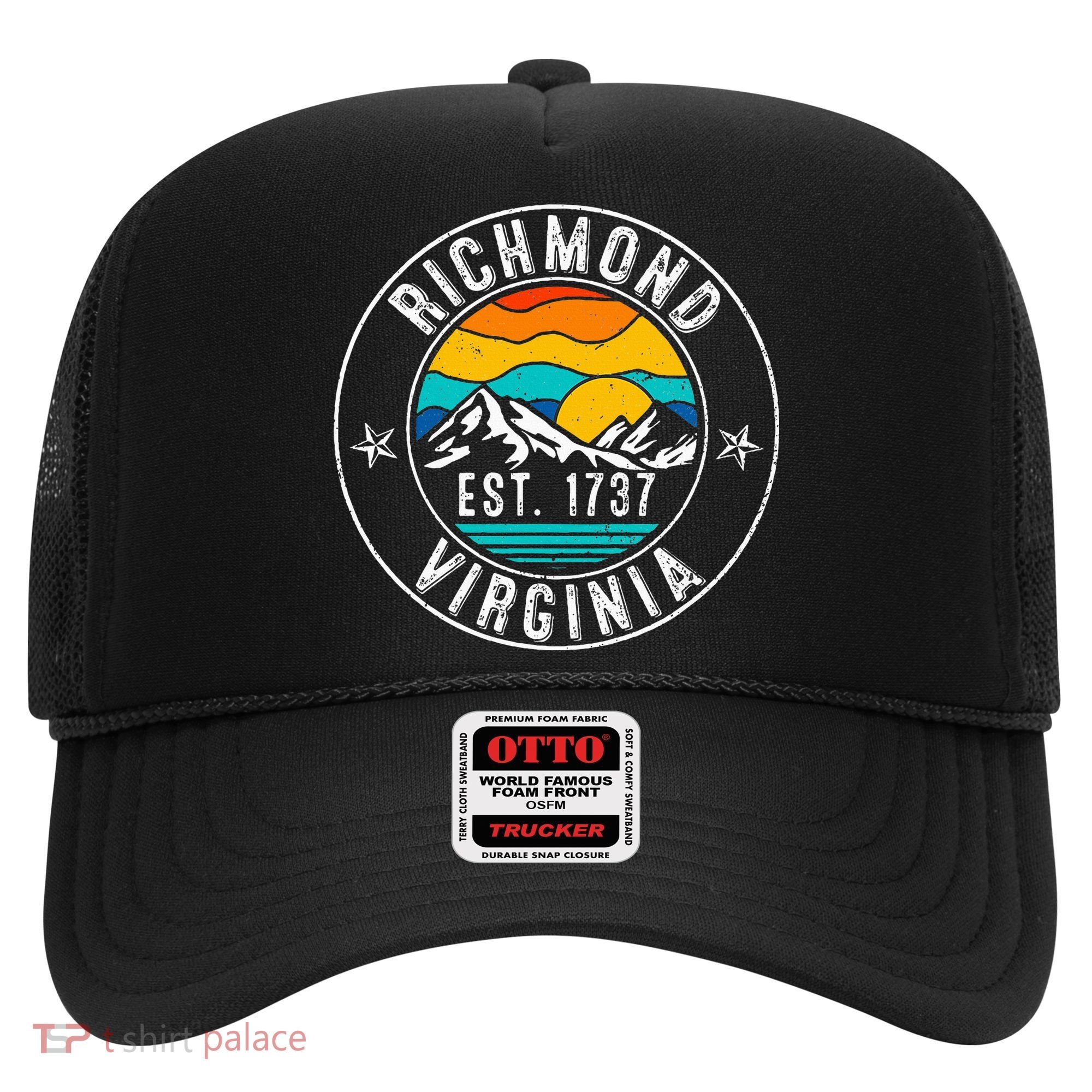 Retro 70s 80s Richmond Virginia Va Hat
