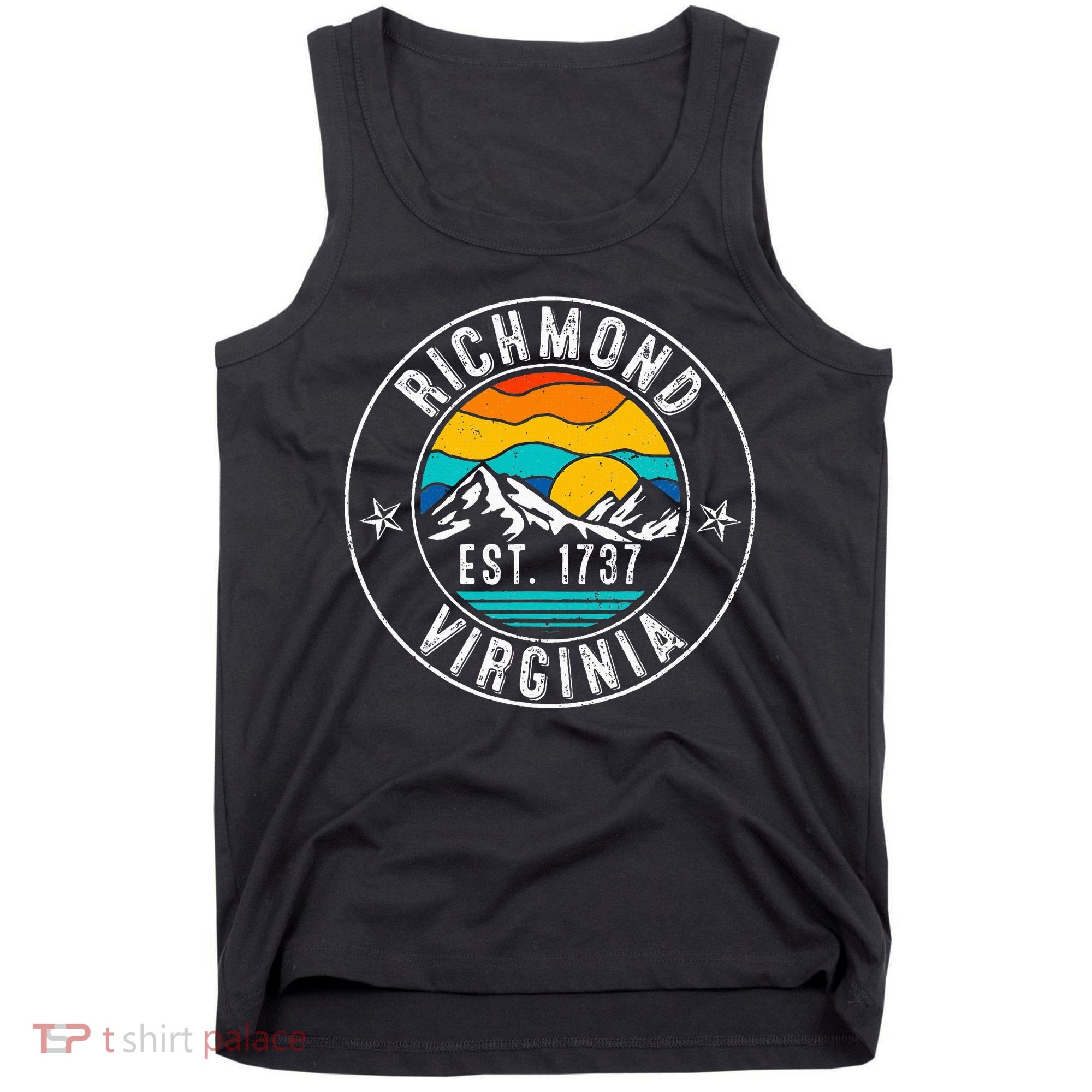 Retro 70s 80s Richmond Virginia Va Tank Top