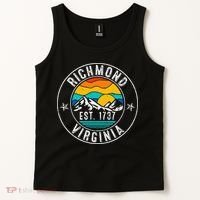 Retro 70s 80s Richmond Virginia Va Tank Top thumb 2