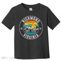Retro 70s 80s Richmond Virginia Va Toddler T-Shirt thumb 0