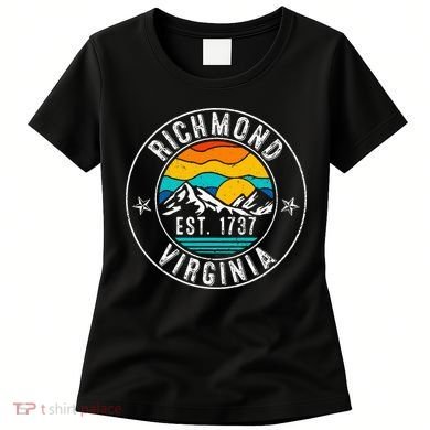Retro 70s 80s Richmond Virginia Va Women's T-Shirt