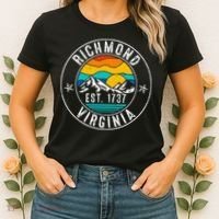 Retro 70s 80s Richmond Virginia Va Women's T-Shirt thumb 2
