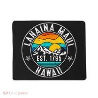 Retro 70s 80s Lahaina Maui Hawaii HI Mousepad thumb 0