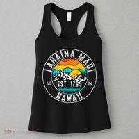 Retro 70s 80s Lahaina Maui Hawaii HI Women's Tank Top thumb 3
