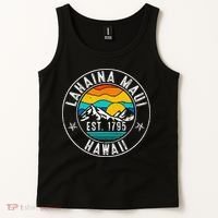 Retro 70s 80s Lahaina Maui Hawaii HI Tank Top thumb 2