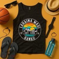 Retro 70s 80s Lahaina Maui Hawaii HI Tank Top thumb 4