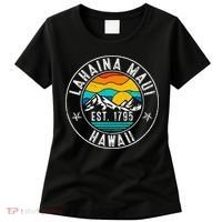 Retro 70s 80s Lahaina Maui Hawaii HI Women's T-Shirt thumb 0