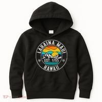 Retro 70s 80s Lahaina Maui Hawaii HI Kids Hoodie thumb 0