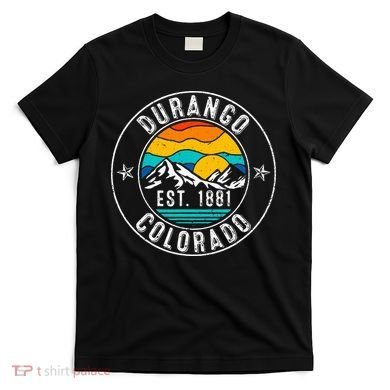 Retro 70s 80s Durango Colorado Co T-Shirt