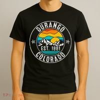 Retro 70s 80s Durango Colorado Co T-Shirt thumb 3