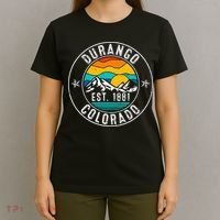 Retro 70s 80s Durango Colorado Co T-Shirt thumb 4