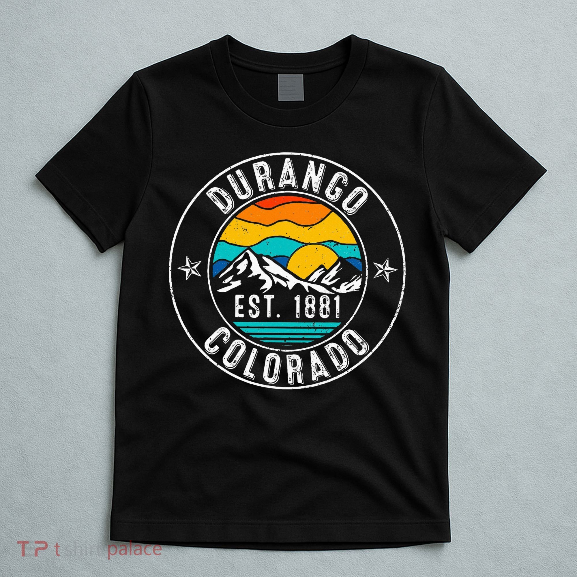 Retro 70s 80s Durango Colorado Co T-Shirt