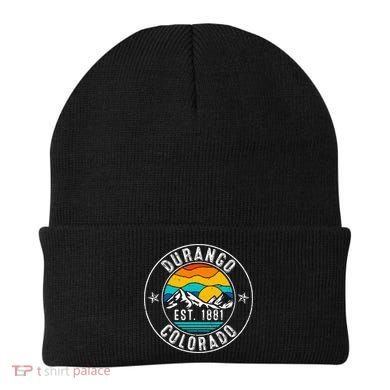 Retro 70s 80s Durango Colorado Co Beanie