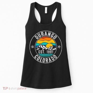 Retro 70s 80s Durango Colorado Co Women's Tank Top