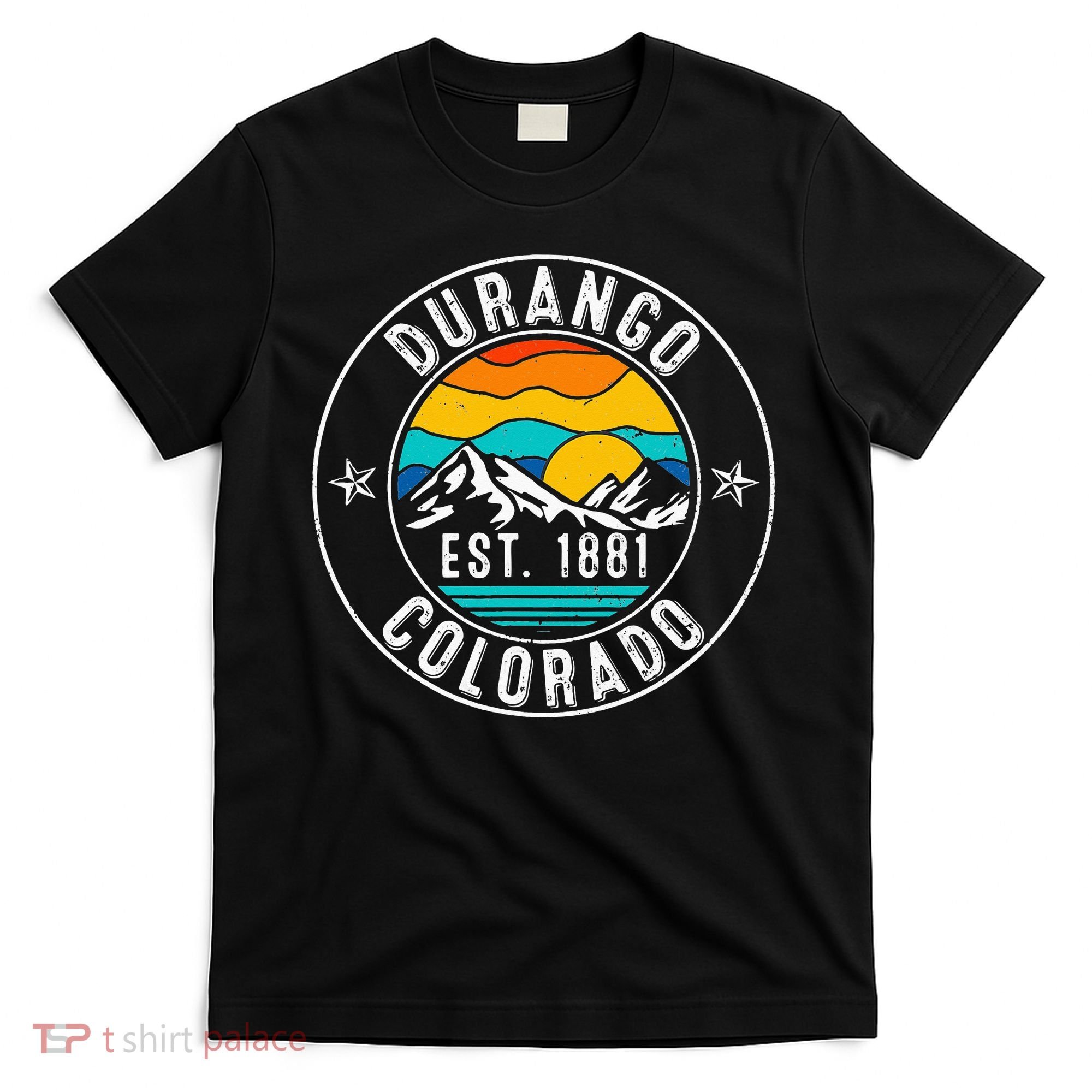 Retro 70s 80s Durango Colorado CO T-Shirt