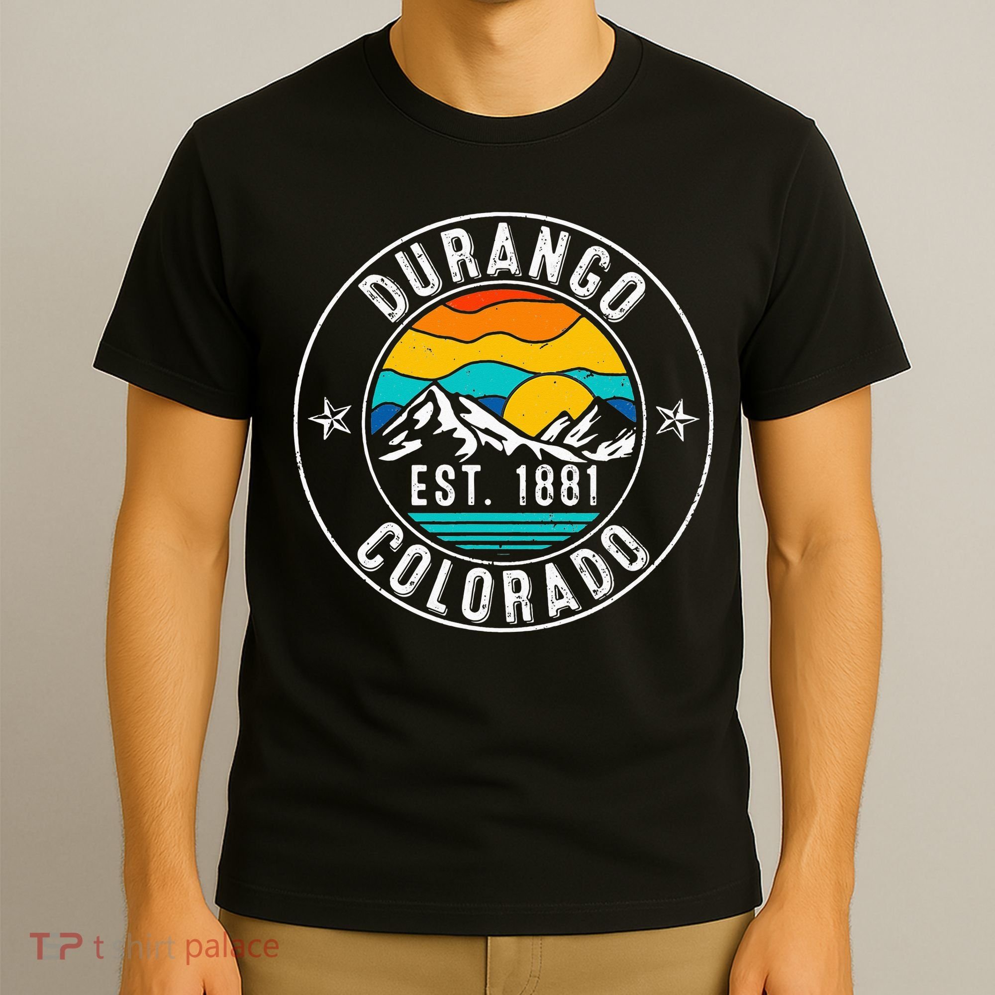 Retro 70s 80s Durango Colorado CO T-Shirt