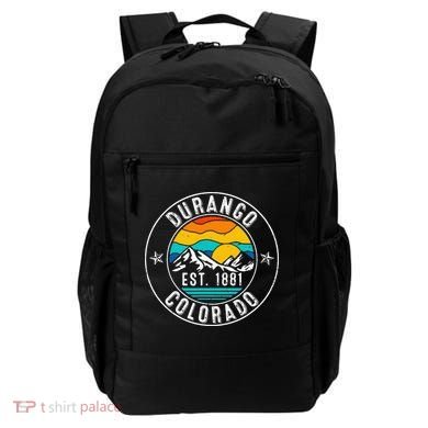 Retro 70s 80s Durango Colorado CO Backpack