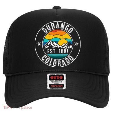 Retro 70s 80s Durango Colorado CO Hat