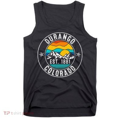 Retro 70s 80s Durango Colorado CO Tank Top