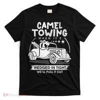 Retro 70s Camel Towing Services Vintage Tow Truck Driver T-Shirt thumb 0