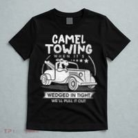 Retro 70s Camel Towing Services Vintage Tow Truck Driver T-Shirt thumb 5