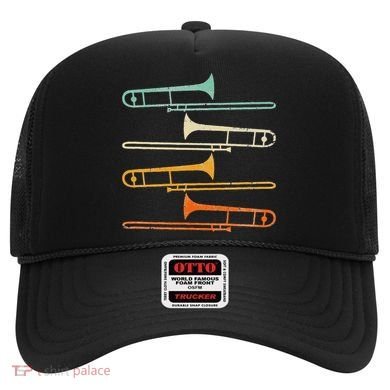 Retro 70S Funny Trombone For Trombonist Hat