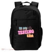 Retro 70's In My Testing Era School Test Time Backpack thumb 0