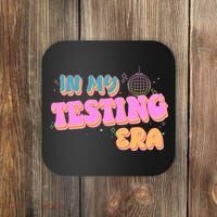 Retro 70's In My Testing Era School Test Time Coaster thumb 0