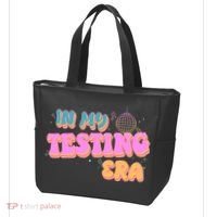 Retro 70's In My Testing Era School Test Time Tote Bag thumb 3