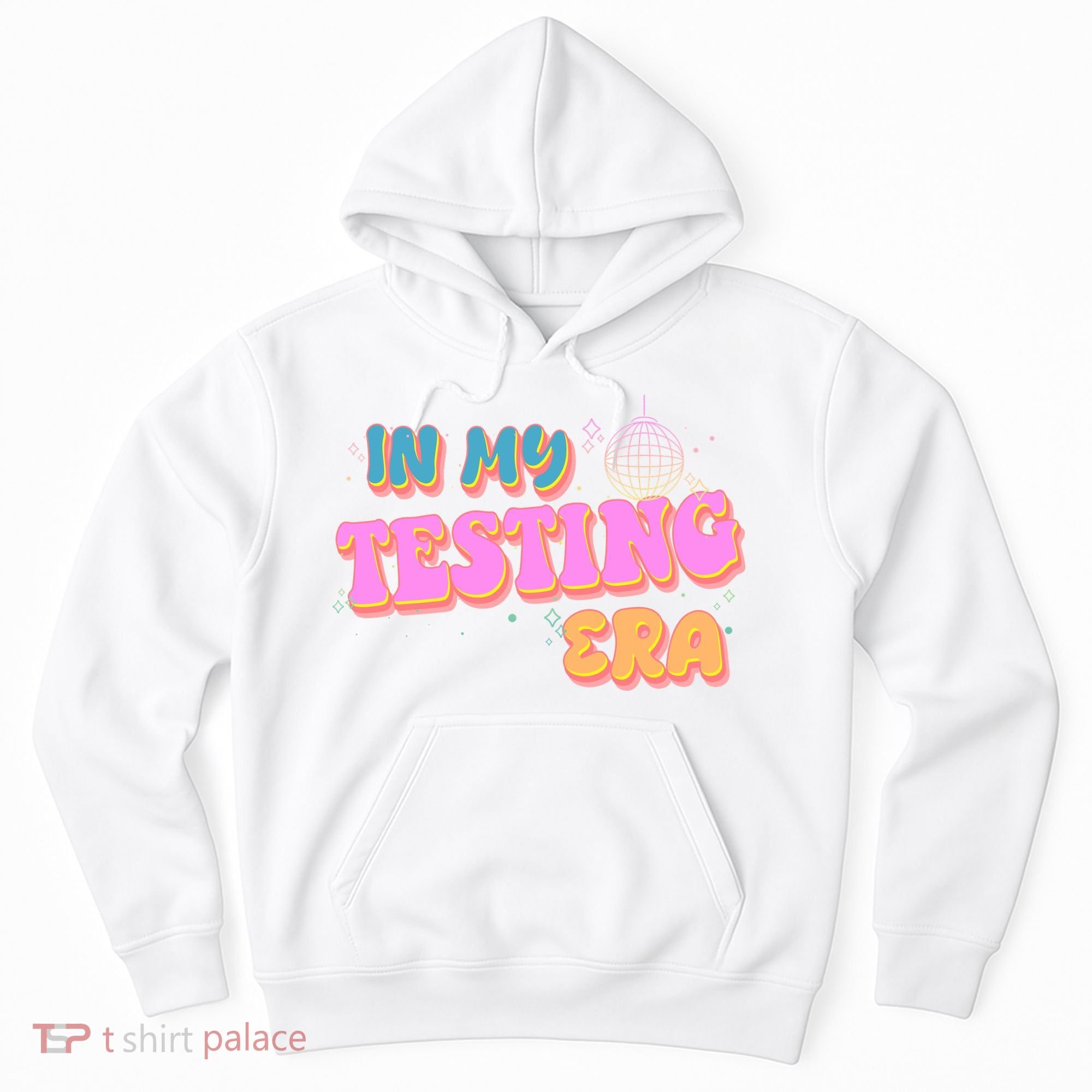 Retro 70's In My Testing Era School Test Time Hoodie