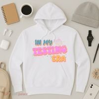 Retro 70's In My Testing Era School Test Time Hoodie thumb 3