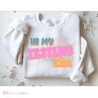 Retro 70's In My Testing Era School Test Time Sweatshirt thumb 2