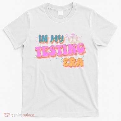 Retro 70's In My Testing Era School Test Time T-Shirt